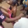 (Photos) Female kidnapper caught, stripped naked in Ilesa, Osun 